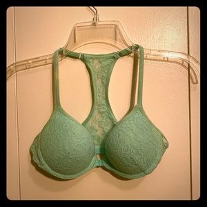 Push-up Lace Racerback bra